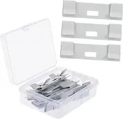 LIFKOME 12pcs Simple Venetian Blinds Repair Sheet Component Repair Parts Blinds Vertical Blind Repair tabs Blind Repair tabs Label White Fixer for Blind pom Vertical Blind Repair