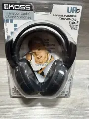 NEW & SEALED - Koss UR20 Over-Ear Headphones (Black) 8 Foot Cord