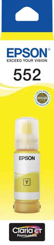 Epson T552 Yellow EcoTank Ink Bottle