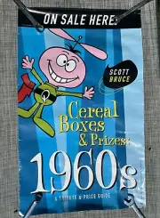 Quisp Cereal Poster 16” X 26” For Scott Bruce’s Book Cereal Boxes & Prizes: 1960