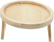 ANDRESLAD Sofa Arm Rest Tray Wooden Clip Sofa Tray Wooden Side Tables Couch Arm Table