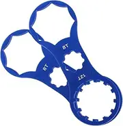 MOBUTOFU 2pcs Bicycle Repair Tools Fork Saver Spanner Removal and Installation Tool Bicycle Fork Cutting Tool Fork Cap Tool Bicycle Front Fork Valve Nut Bike Fork Socket Tool
