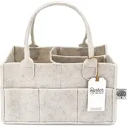 Parker Baby Co. Diaper Caddy in White at Nordstrom, Size Medium