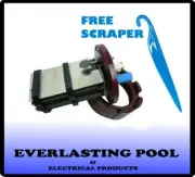 AquaChlor C260 Salt Water Pool Chlorinator Cell Chloromatic ESR 200 FREE SCRAPER