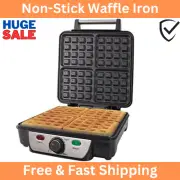 Waffle Maker Non-Stick Baking Heating Making Breakfast Machine Four Slice Deep F