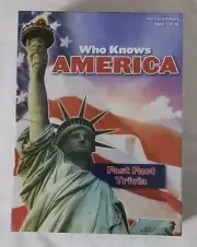 Fast Fact Trivia-Who Knows AMERICA Board Game Geography, History, General Trivia