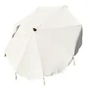 LAGarden Fringe Umbrella Replacement Canopy Top Cover Outdoor Yard