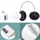 4-Digit Code Safety Lock Home Appliance Security Keyless Design Strong Adhesion