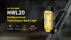 Nitecore NWL20 600 lumens 93 Meter USB Rechargeable Work Light Torch Spotlight