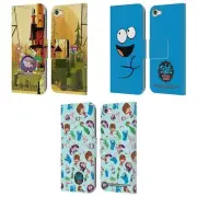 FOSTER'S HOME FOR IMAGINARY FRIENDS GRAPHICS LEATHER BOOK CASE FOR iPOD TOUCH