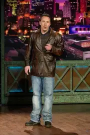 Comedian Dov Davidoff performs on March 27 2006 Television Old Photo