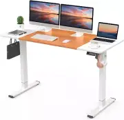 Electric Standing Desk 140X60Cm (55.1"X23.6"), Height Adjustable Sit Stand Desk