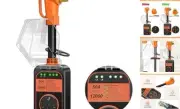 RV Surge Protector 50 Amp Waterproof, 12000J Upgraded RV Power 50AMP orange