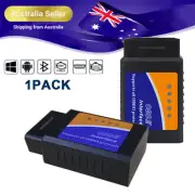 ELM327 Bluetooth OBDII OBD2 Car Diagnostic Scanner Auto Fault Code Reader Tool