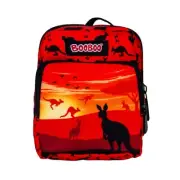 444666 KANGAROO SUNSET BOOBOO MINI BACKPACK ELASTIC STRAPS AND CARABINER