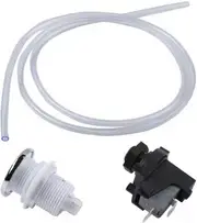 Air Switch Button | Swimming Pool Pneumatic Air Pump Switch | Air Switch Hose Kit Garbage Disposal Air Switch, Stable Performance Air Button Switch Fo