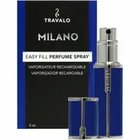 在飛比找ETMall東森購物網優惠-TRAVALO 米蘭系列香水分裝瓶藍色 5ML