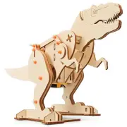 Wooden Jigsaw Puzzle Tyrannosaurus Model Assembly Kit DIY Children's Science Experiment Education Puzzle Toy Student Tec