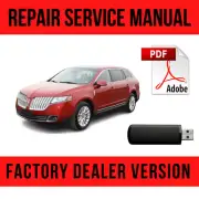 Lincoln MKT 2010-2019 Factory Repair Manual + Wiring Diagrams USB