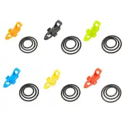 10Pcs Fishing Hooks Keeper, Fishing Lure Baits Holders for Tackle, Lure Keepers