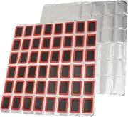 Mipcase 2 Sheet Bicycle Tire Patch Bike Tire Repair Bicycle Accessories Bicycle Repair Kit Tire Patches Bicycle Patch Kit for Tubes Bicycle Tire Repair Kit Tire Repair Kits Rubber Black