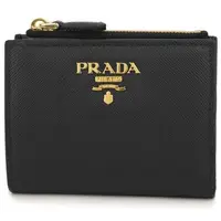 在飛比找蝦皮購物優惠-PRADA 錢包 對折 識別證套 Saffiano皮革 日本