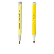 [Leuchtturm] Drehgriffel Black Ink Gel Twist Pen 0.5mm (Yellow) - Lemon