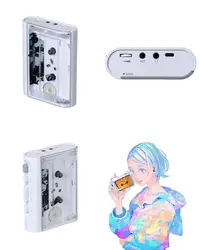 在飛比找Yahoo!奇摩拍賣優惠-【卡帶隨身聽】日本 AUREX AX-W10C 透明上蓋 錄