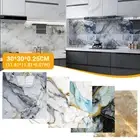 Marble Bathroom Wall Panels PVC Cladding Shower Wall Tile Decor Self-adhesive