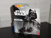 HOT WHEELS STAR WARS CHARACTER CARS 2023 DARTH VADER DIECAST WITH LIGHT SABER