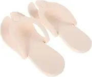 1 Pair Lightweight Folding Travel Slippers for Women Portable Shower Sandals for Hotel Gym Spa Comfortable Footwear for Airplane Bathroom Use