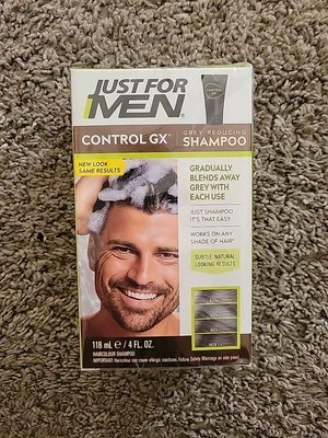 Just For Men Control GX Grey-Reducing, Shampoo, All Hair Type , 4 oz