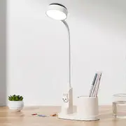 Desk Lamp Kids Bedside Lamp with Pen Holder, himmel Table Lamp with Automatic Colour Changing, Dimmable Rechargeable LED Reading Lamp for Children ...
