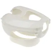 Pigeon Stable Positioner, Compact Design for Safe Medication White 15x12cm
