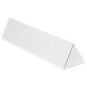 BOX USA BMTM224 Triangle Mailing Tubes, 2" X 24-1/4", Oyster White Pack of 50