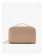 [Country Road] Convertible Cosmetic Case Large in Nougat