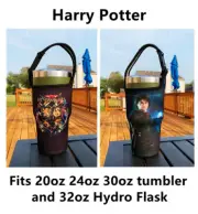 Harry Potter Tumbler Holder for 30oz Yeti RTIC Polar Camel and 32oz Hydro Flask