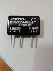 KF0604D DC Solid State Relay, 3-32 Volt, DC Input, 3-60V/4A, 4-Pin, 1.4"L x ...