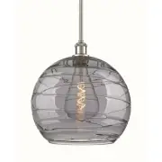 Innovations Lighting 516-1S-16-14 Athens Deco Swirl Pendant - Brushed Satin