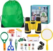 Outdoor Explorer Kit Gifts Toys,Kids Binoculars Set,Outdoor Exploration Set,Best