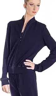 [Wearmoi] Wear Moi Women's Ballet Warm-Up Jacket [ILIADE] Zip Jersey