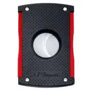 S.T. Dupont MaxiJet Cigar Cutter, Black Punched Effect 3260 (003260), New In Box