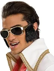Elvis Glasses With Sideburns - Elvis Presley