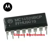 Genuine Motorola MC14529BCP Dual 4-Channel Analog Data Selector IC 16-Pin DIP