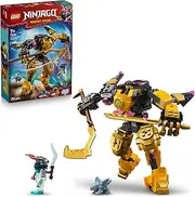 LEGO® NINJAGO® Arin’s Spinjitzu Battle Mech 71839 Toy Set with 2 Minifigures and a Dragon Model, Building Set for Kids, Buildable Playset, Ninja Toy Idea for Boys and Girls Aged 7 and up