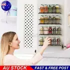 4 Set Kitchen Spice Rack Storage Organizer Condiment Jars Storage Cabinet Shelve