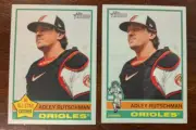 2025 Topps Heritage 1976 Alternate Cartoon SP Adley Rutschman Orioles