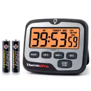 ThermoPro TM01W Large LCD Display Strong Magnetic Kitchen Cooking Digital Timer