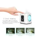 Study LED Desk Lamp USB Charging Port&Screen&Calendar&Colors Night Light Kids Di