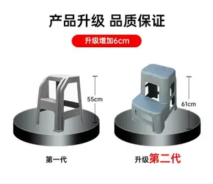 臺階凳 腳踏梯階梯凳塑膠登洗車凳子臺階高低凳兩二步椅登高梯汽車美容凳 YYP